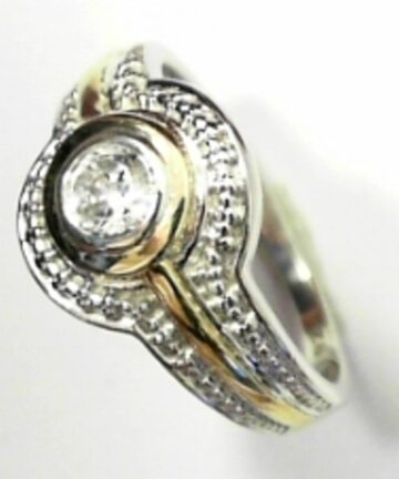 ROUND PAVE DRESS RING