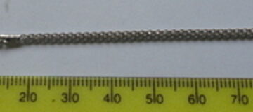9CT W/G WHEAT NECKLACE