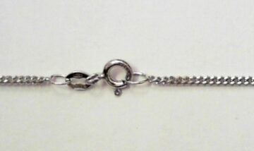 9ct Gold THIN CURB CHAIN W/GOLD 45KD