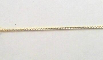 9CT Y/G WHEAT CHAIN