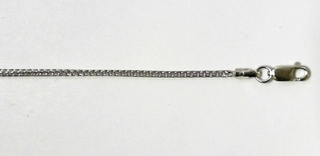 9ct Gold FOXT. PENDANT CHAIN W/G