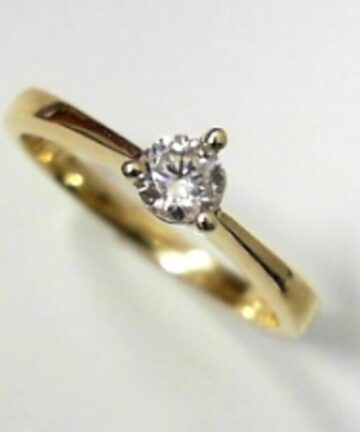 SOLITAIR 3 CLAW RING