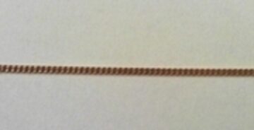 G B 2L00 GAUGE 040 D.C CURB CHAIN ROSEG. PLATED