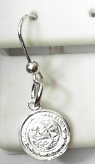 SILVER SMALL COIN ON SHEPHERD HOOK
