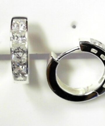 SILVER C/Z HUGGIES CHANNEL SET
