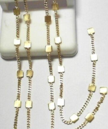 SILVER TWO STRAND HANGING EARRING Y