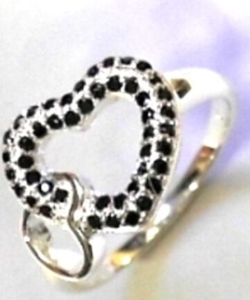 Silver MOTHER&CHILD HEART