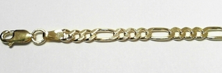 LC6-19 3.6MM 9ct Gold Machine Chain-Sold By Gram