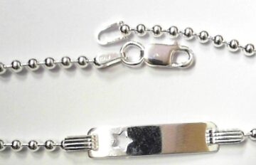 GAUGE 220 CUT OUT STAR ON ID BRAC