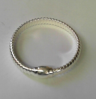 FANCY RIPPLE BRACELET WITH MAGNET CLASP