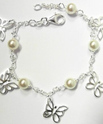 Sterling Silver BRACELET BUTTERFLYS