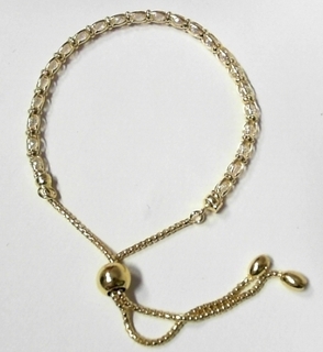 YELLOW PLATED MONA LISA WITH BALL