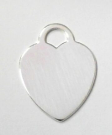 HEART PENDANT  20MMX28MM