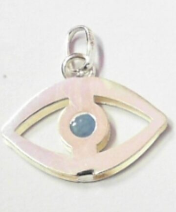 SILVER PENDANT EVIL EYE