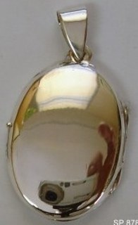 OVAL PLAIN LOCKETS