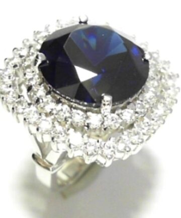 STERLING SILVER CZ COLOUR STONES