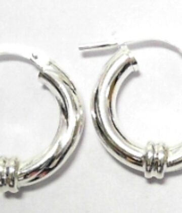SE-1442 3/10MM PLAIN & TWISTED HINGED HOOP