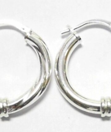 SE-1443 3/15MM PLAIN & TWISTED HINGED HOOP