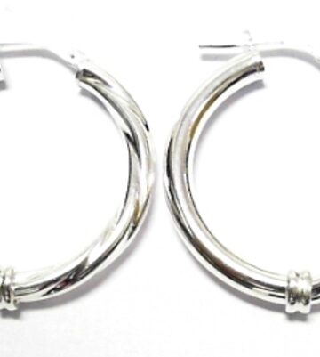 SE-1444 3/20MM PLAIN & TWISTED HINGED HOOP