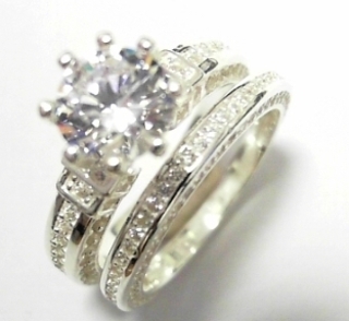 SR-1901 SILVER 8CLAW FANCY TWINSET