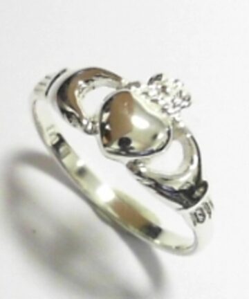 SR-1933 SILVER CLADDAGH RING