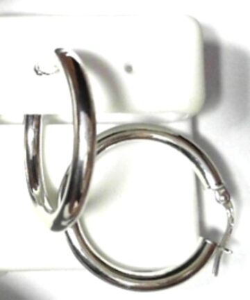 ER-643W 9CT W/G 3/15MM HINGED HOOP