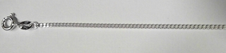 S059--45 SILVER 1.7MM CURB CHAIN G050
