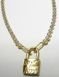 S653Y45 SILVER Y/PLATED TENNIS CHAIN 3MM
