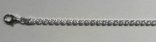 ST---43 SILVER TENNIS BRACELET
