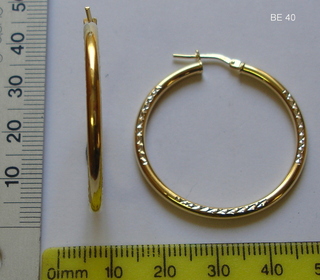 BE---40 925 + 5% HOOP EARRING