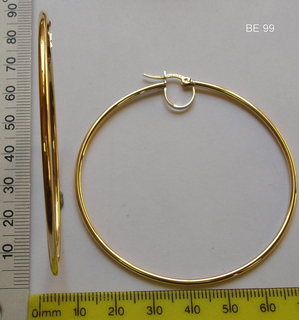 BE---99 925 + 5% GOLD HOOP