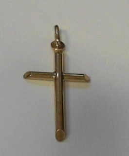 BP---11 CROSS PENDANT 925 + 5% GOLD