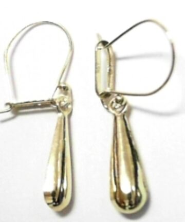 EA--383 9CT MEDIUM TEARDROP