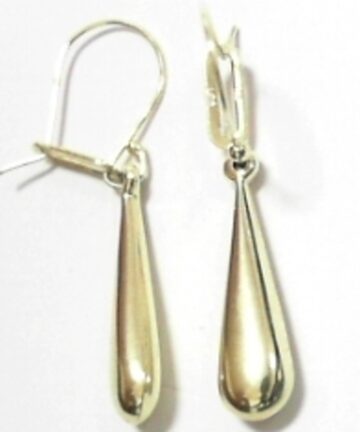 EA-383L 9CT LARGE TEARDROPS