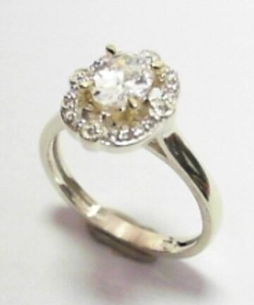 GSR-459 GOLD & SILVER DRESS RING