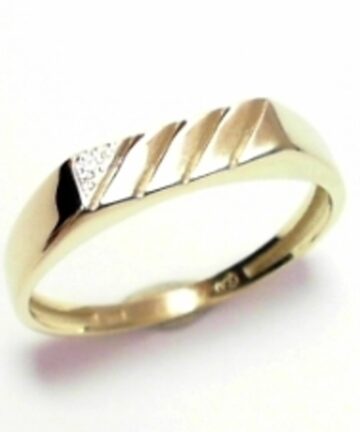 RI-3195 9CT GOLD GENTS RING