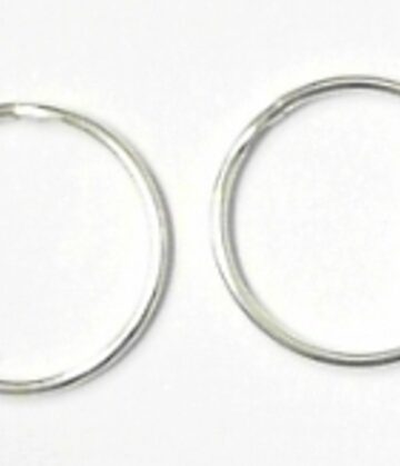 SLH12MM SILVER 12MM HOLLOW SLEEPER
