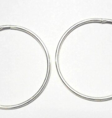 SLH18MM SILVER 18MM HOLLOW SLEEPER