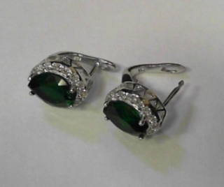SS---8E SILVER FANCY EARRING
